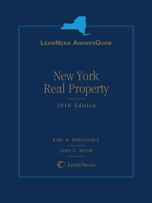 cover image of LexisNexis AnswerGuide: New York Real Property